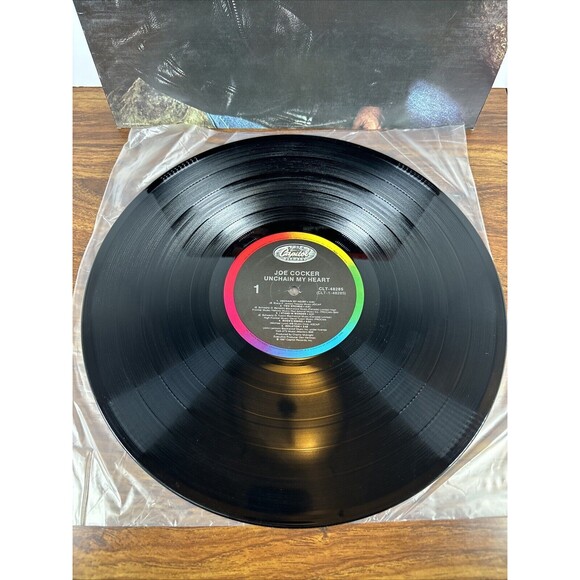 JOE COCKER - Unchain My Heart LP 1987 Vinyl Record VG+/VG+ - Picture 3 of 12